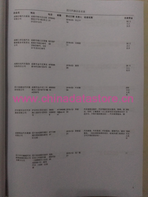 中國四川汽修企業黃頁可開展精準營銷，電話營銷、郵件營銷、傳真營銷等等多管齊下，圓您銷售冠軍夢